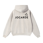 Jocarde Zip-Through Boxy Fleece Hoodie