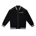 Black jacket with white trim and 'JOCARDE' branding on a white background