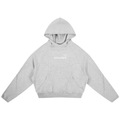 Grey hoodie with 'JOCARDE' branding on a white background