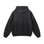 Black hoodie on a white background