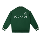 Green sweatshirt with 'JOCARDE' branding on the back against a white background