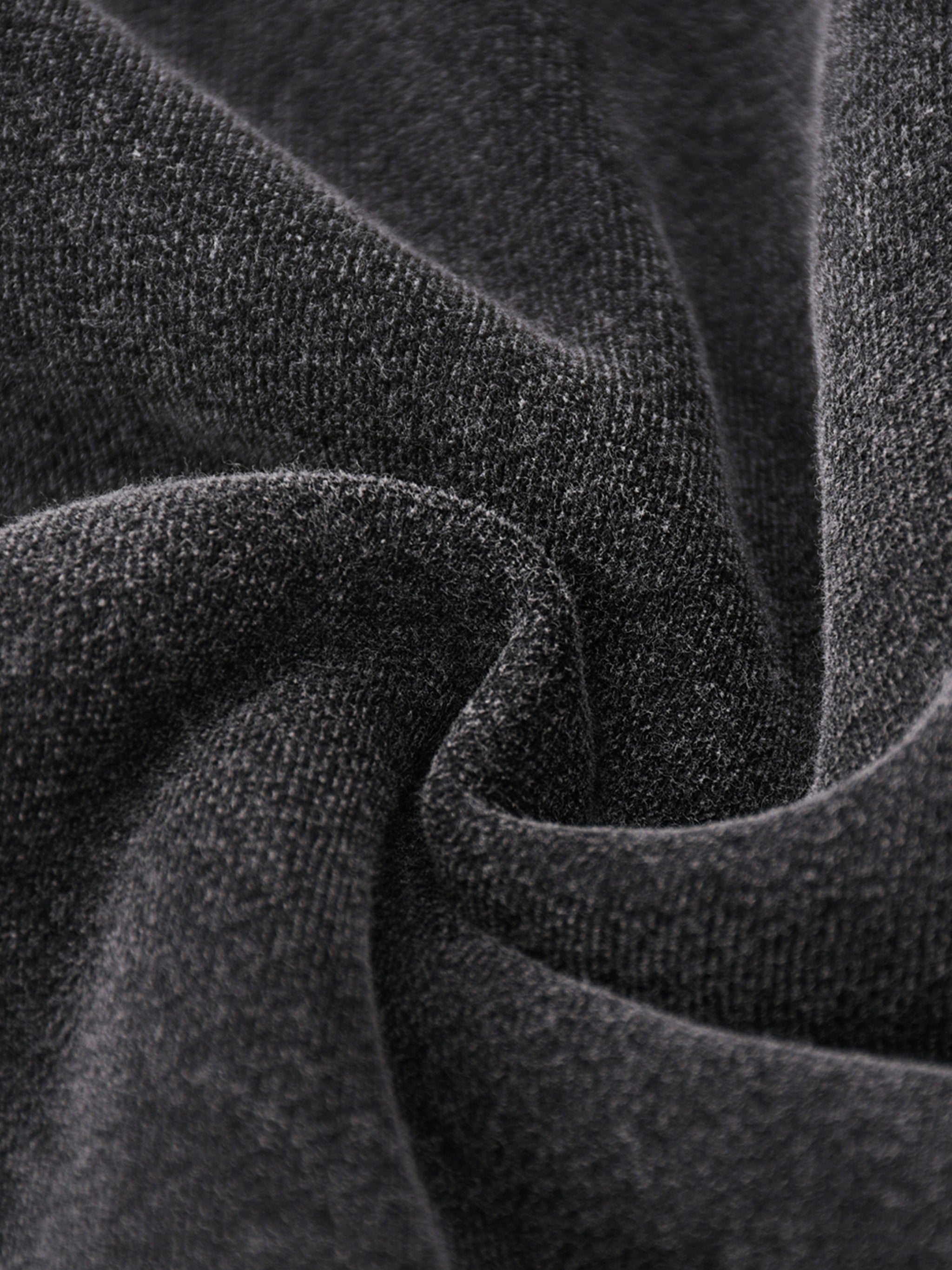 Jocarde Zip-Through Boxy Fleece Hoodie