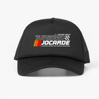 Black cap with 'Turismo Jocarde' logo on a white background